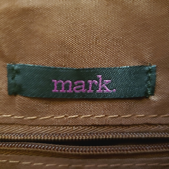 Avon Mark Women's Brown Shoulder Handbag Tote Purse - Picture 6 of 10